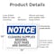 Signmission Cleaning Supplies Brooms Dust Pans And Shovels, 14 in W x Rectangle, Plastic OS-2PACK-NS-P-1014-L-10650 - alternate 3